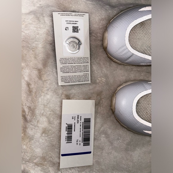 Moncler White Sneakers - Picture 5 of 9